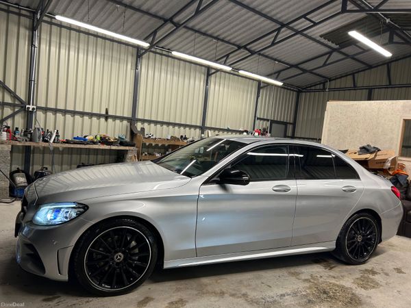 Mercedes-Benz C-Class Saloon, Diesel, 2021, Silver