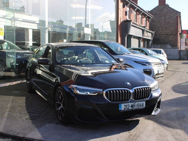 BMW 5-Series Saloon, Diesel, 2021, Black