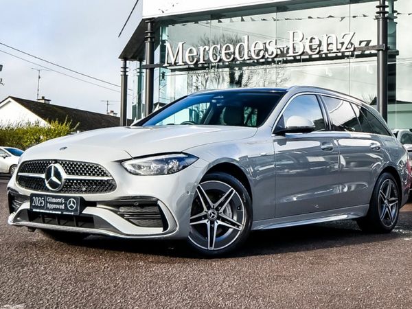 Mercedes-Benz C-Class Estate, Petrol Plug-in Hybrid, 2025, Grey