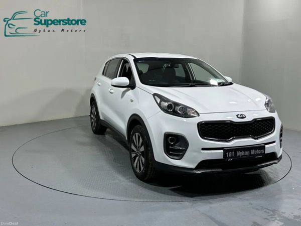 Kia Sportage SUV, Petrol, 2018, White
