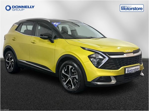 Kia Sportage Estate, Petrol Hybrid, 2023, Yellow