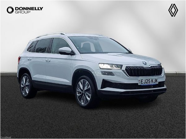 Skoda Karoq Estate, Petrol, 2025, White