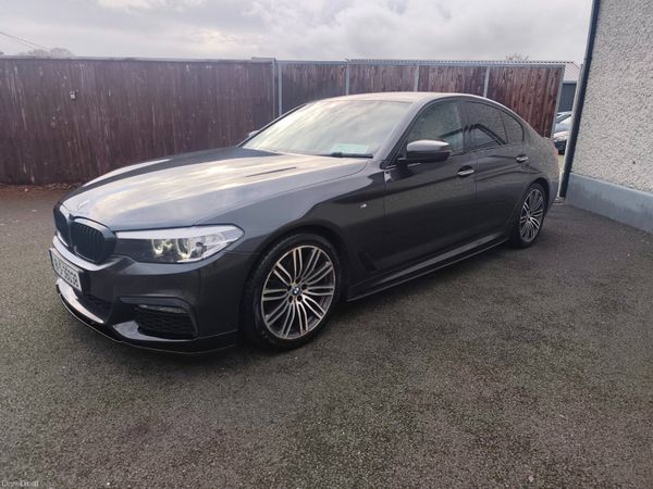 BMW 5-Series Saloon, Diesel, 2018, Grey