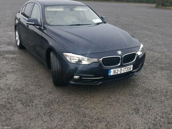 BMW 3-Series Saloon, Diesel, 2016, Blue