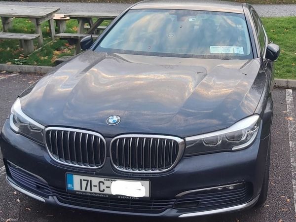 BMW 7-Series Saloon, Diesel, 2017, Blue