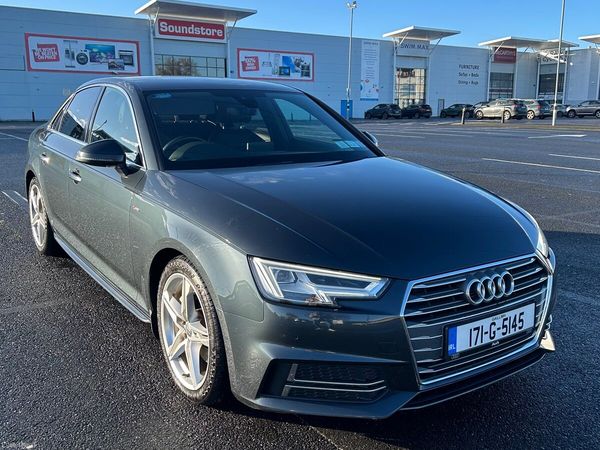 Audi A4 Saloon, Diesel, 2017, Grey