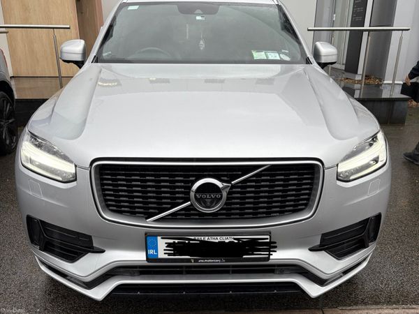 Volvo XC90 SUV, Petrol Plug-in Hybrid, 2017, Silver