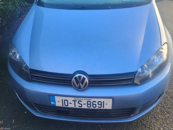 Volkswagen Golf Hatchback, Diesel, 2010, Blue