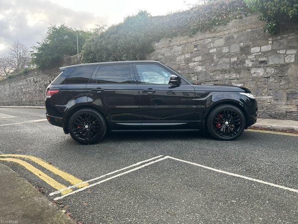 Land Rover Range Rover Sport SUV, Diesel, 2017, Black