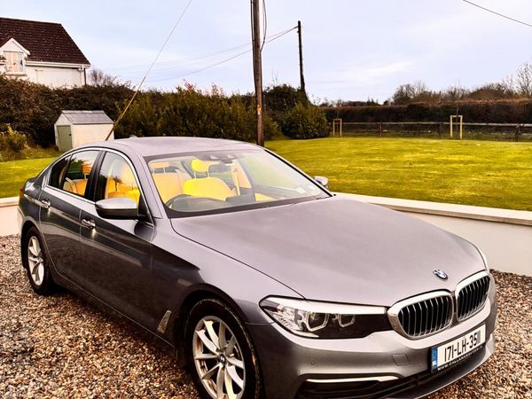 BMW 5-Series Saloon, Diesel, 2017, Blue