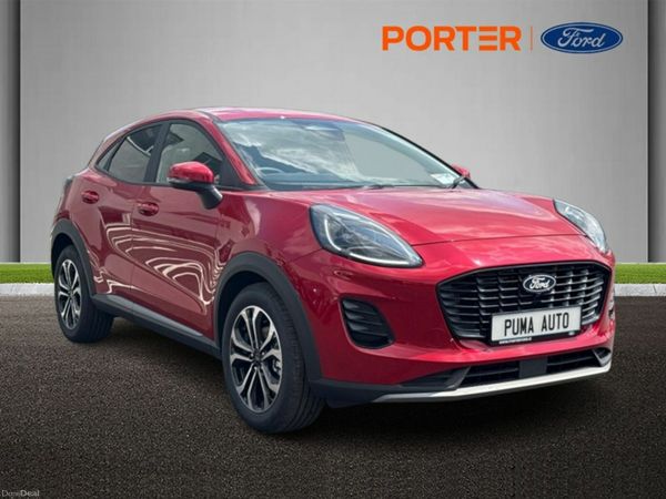 Ford Puma MPV, Petrol Hybrid, 2026, Red