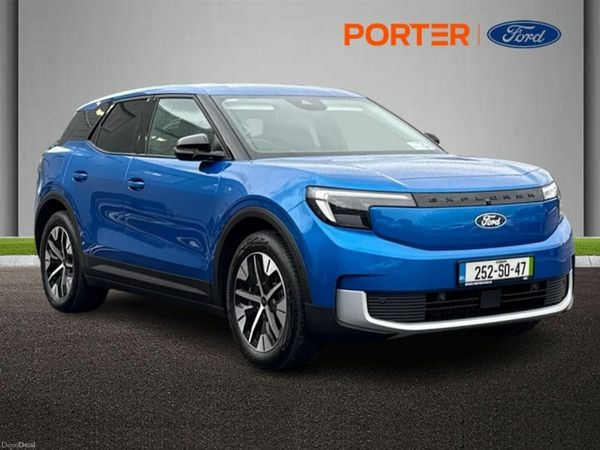 Ford Explorer SUV, Electric, 2025, Blue