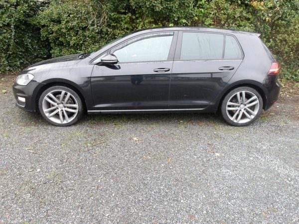 Volkswagen Golf Hatchback, Diesel, 2017, Black