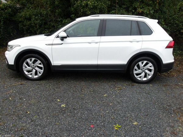 Volkswagen Tiguan SUV, Diesel, 2022, White