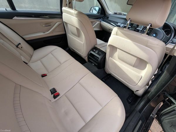 BMW 5-Series Saloon, Diesel, 2014, Brown