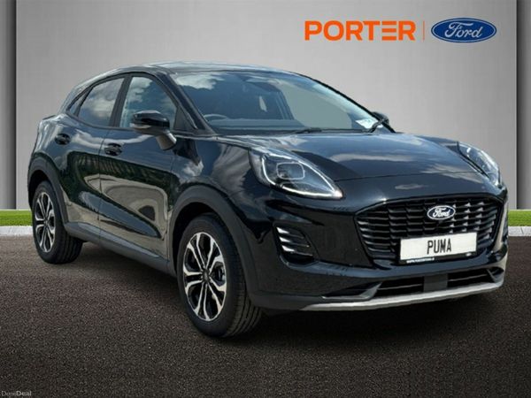 Ford Puma SUV, Petrol Hybrid, 2026, Black