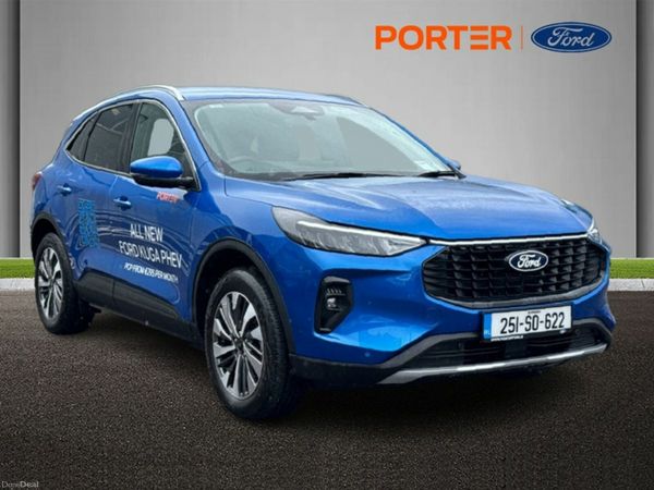 Ford Kuga SUV, Petrol Plug-in Hybrid, 2025, Blue