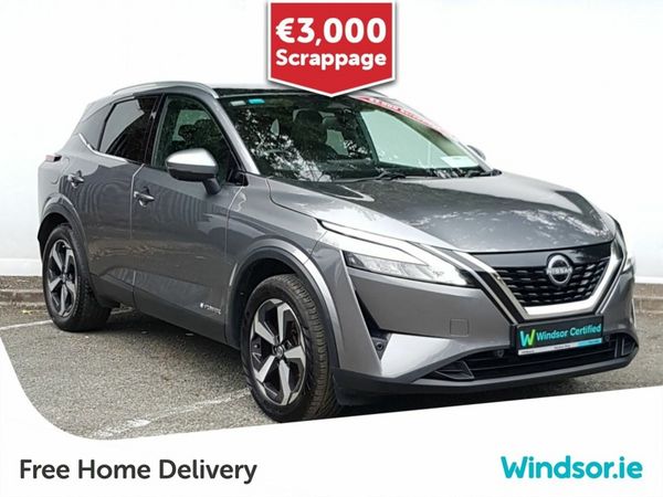 Nissan Qashqai MPV, Petrol Hybrid, 2023, Grey