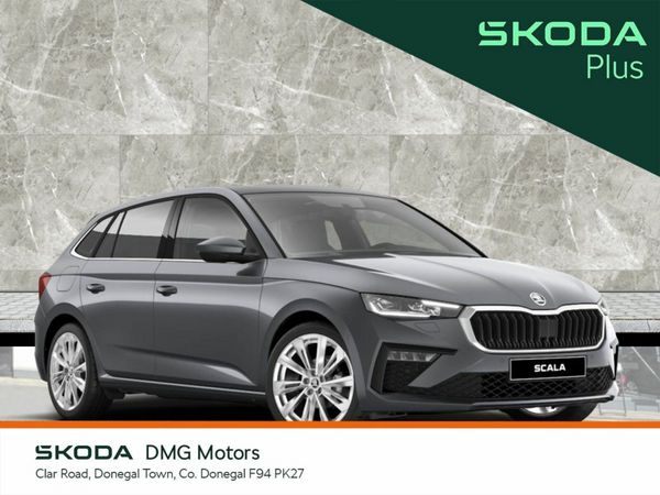 Skoda Scala Hatchback, Petrol, 2025, Black
