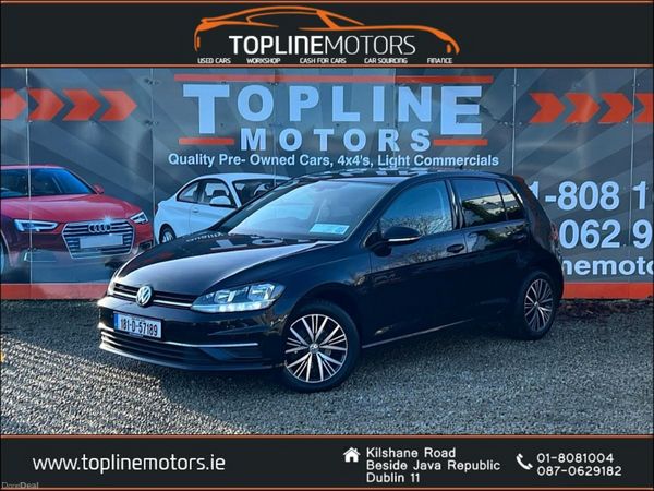 Volkswagen Golf Hatchback, Petrol, 2018, Black