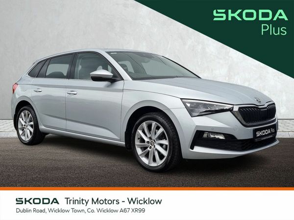 Skoda Scala Hatchback, Petrol, 2023, Silver