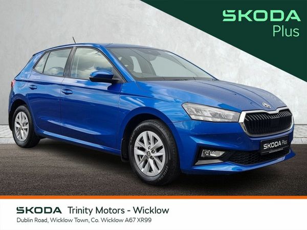 Skoda Fabia Hatchback, Petrol, 2022, Blue