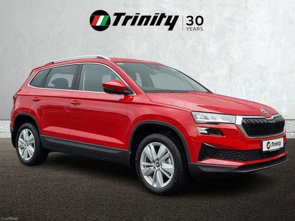 Skoda Karoq SUV, Petrol, 2026, Red