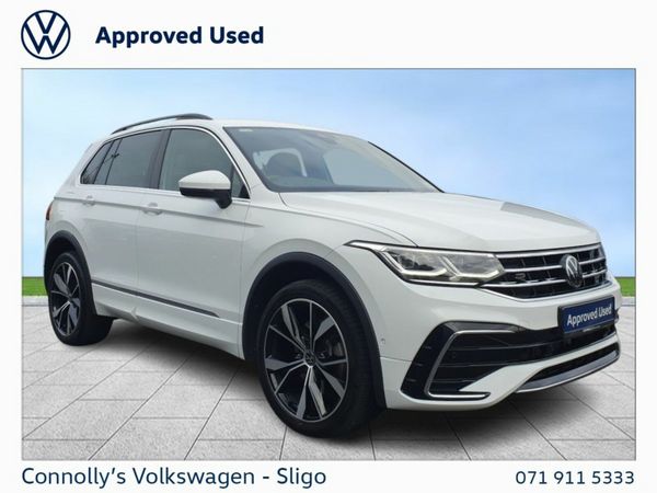 Volkswagen Tiguan SUV, Petrol Plug-in Hybrid, 2024, White