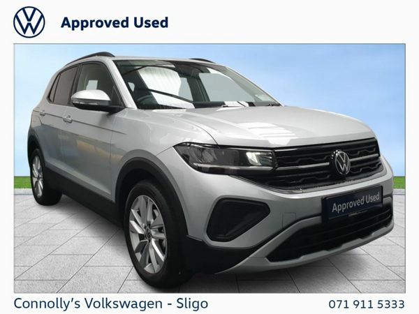 Volkswagen T-Cross SUV, Petrol, 2025, Silver