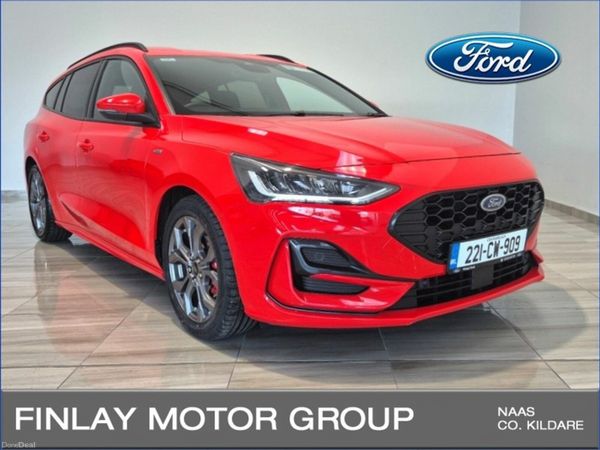 Ford Focus Estate, Diesel, 2022, Red