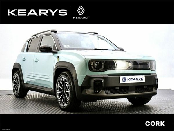 Renault 4 SUV, Electric, 2026, Green