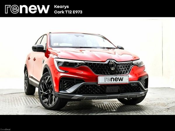 Renault Arkana SUV, Petrol Hybrid, 2024, Red