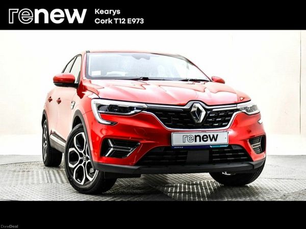 Renault Arkana SUV, Petrol Hybrid, 2022, Red
