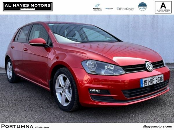 Volkswagen Golf Hatchback, Diesel, 2015, Red