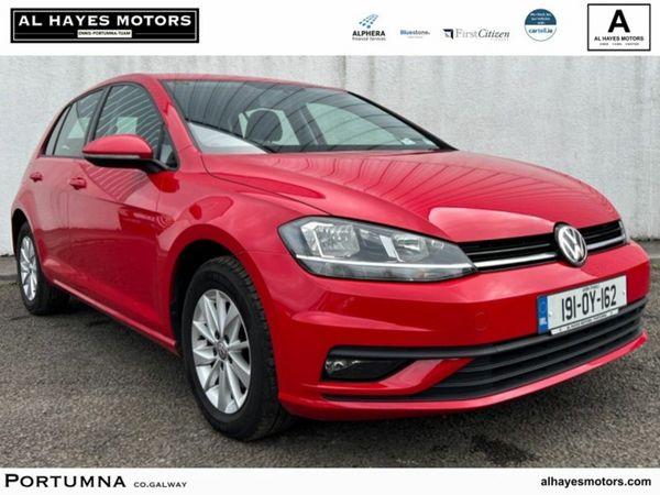 Volkswagen Golf Hatchback, Diesel, 2019, Red