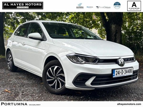 Volkswagen Polo Hatchback, Petrol, 2024, White