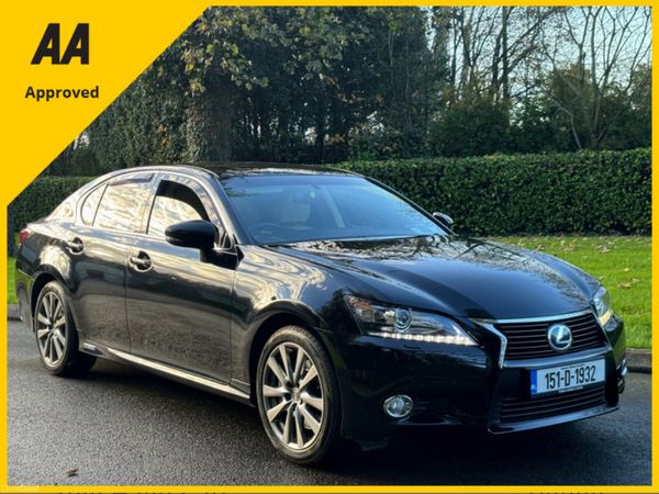Lexus GS Saloon, Petrol Hybrid, 2015, Black