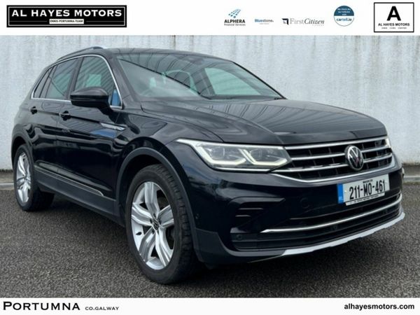 Volkswagen Tiguan SUV, Diesel, 2021, Black