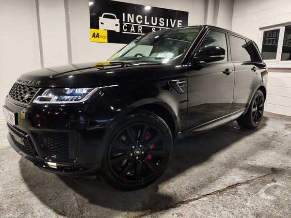 Land Rover Range Rover Sport SUV, Petrol Plug-in Hybrid, 2019, Black