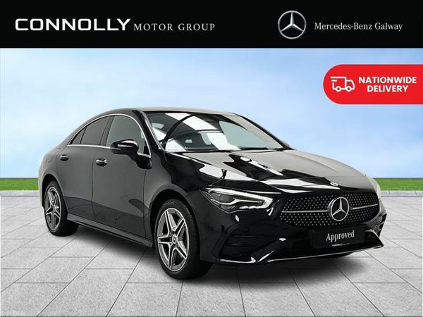 Mercedes-Benz CLA Coupe, Petrol Plug-in Hybrid, 2025, Black