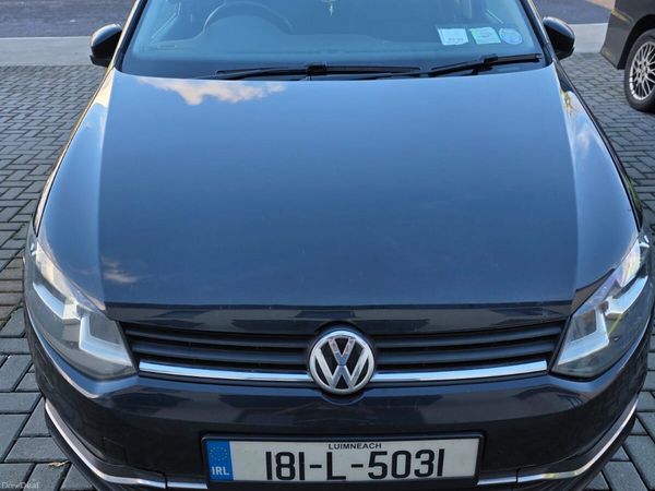 Volkswagen Polo Hatchback, Petrol, 2018, Black