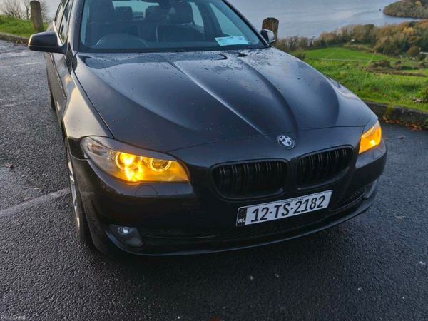 BMW 5-Series Saloon, Diesel, 2012, Black
