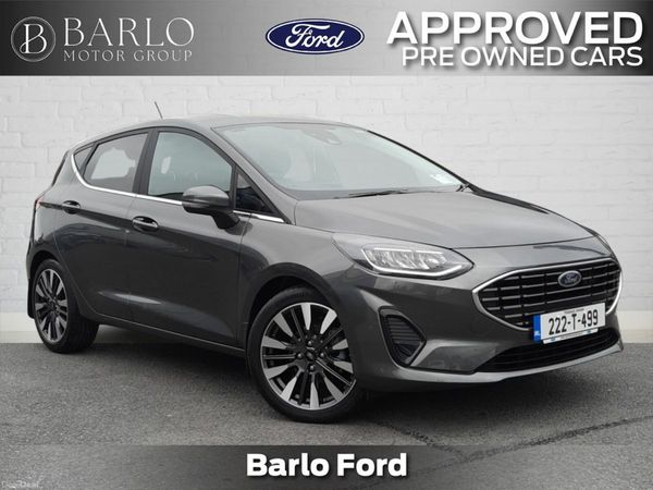 Ford Fiesta Hatchback, Petrol Hybrid, 2022, Grey