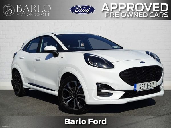 Ford Puma MPV, Petrol Hybrid, 2023, White