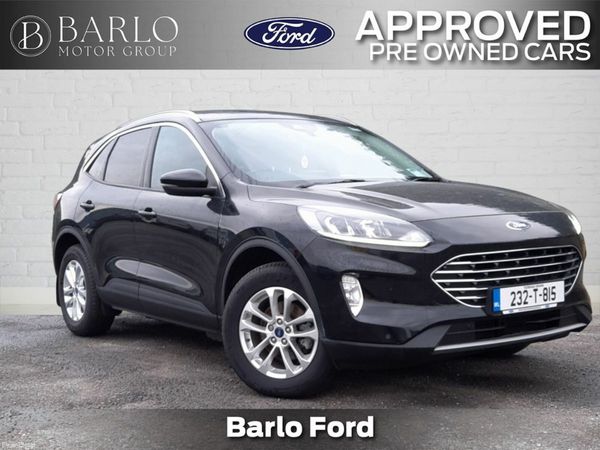 Ford Kuga SUV, Petrol Plug-in Hybrid, 2023, Black