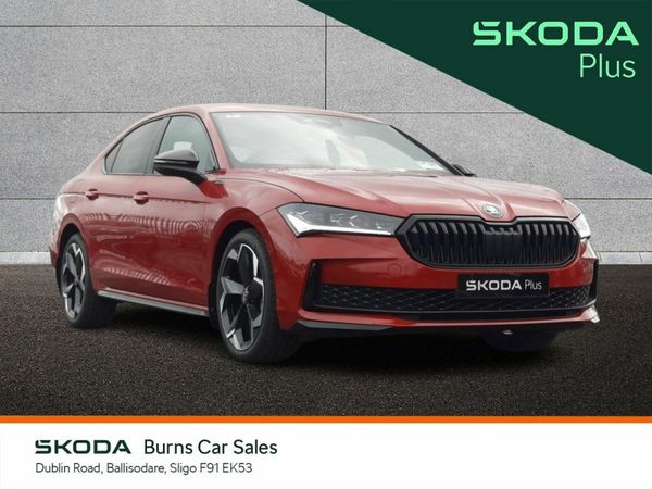 Skoda Superb Hatchback, Diesel, 2025, Red