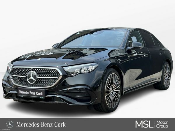 Mercedes-Benz E-Class Saloon, Diesel Hybrid, 2026, Black