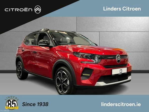 Citroen C3 Hatchback, Electric, 2026, Red