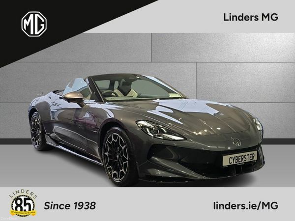 MG Cyberster Convertible, Electric, 2026, Grey