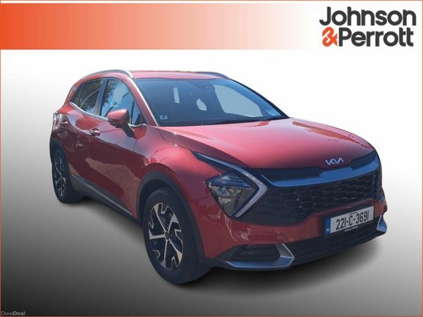 Kia Sportage SUV, Diesel, 2022, Red
